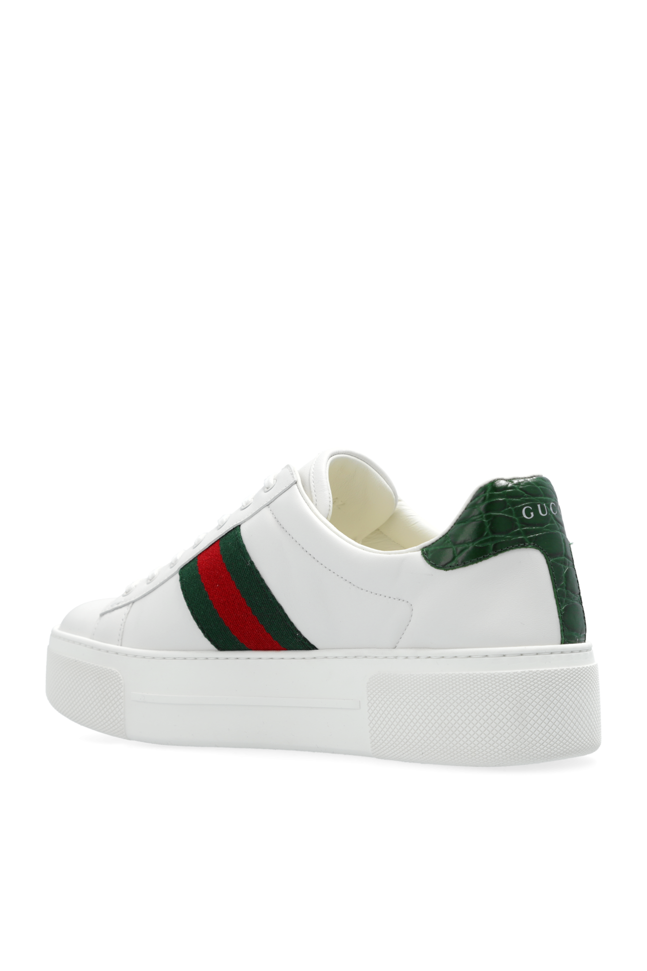 White Trainers Ace Gucci - Vitkac GB